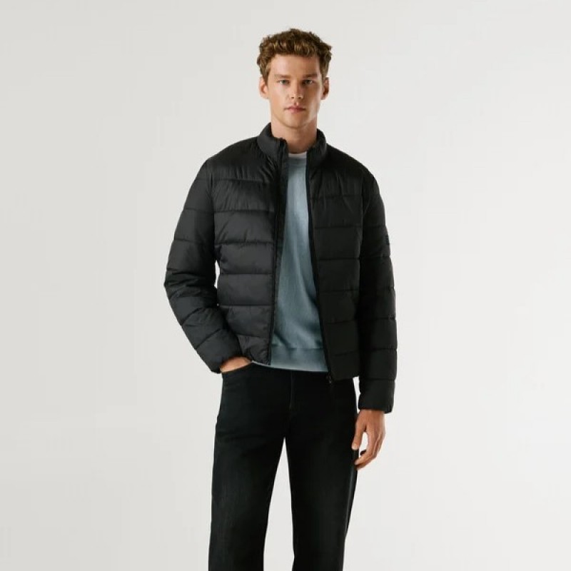 Μπουφάν padded puffer Black Pepe jeans