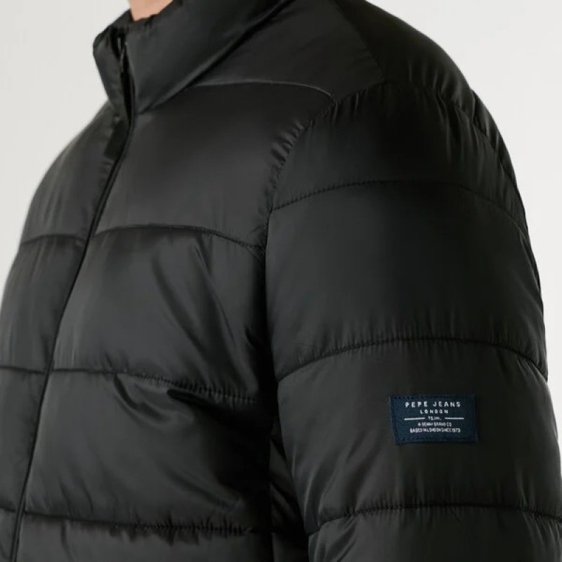 Μπουφάν padded puffer Black Pepe jeans