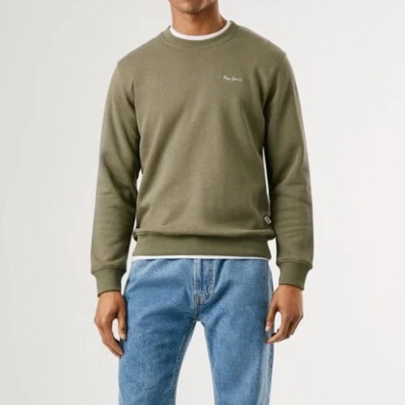 Sweater Macbeth crew Chaki Pepe jeans