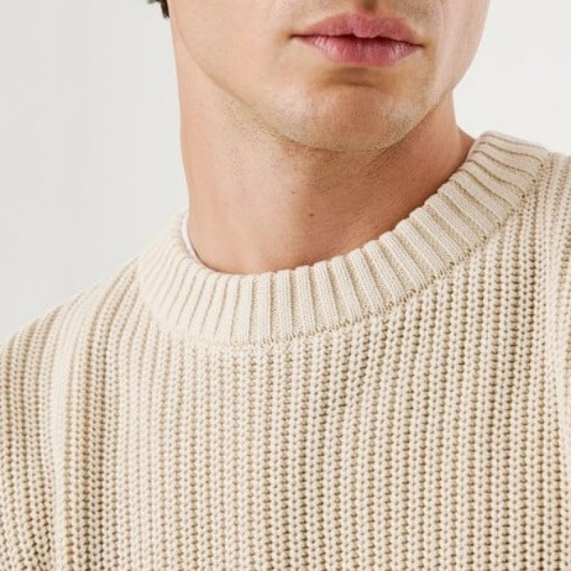 Πουλόβερ regular fit Parker Beige Pepe jeans