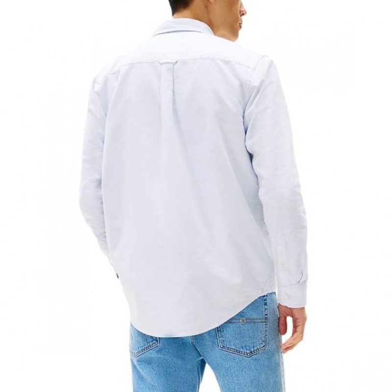 Πουκάμισο TJM REG OXFORD ciel Tommy jeans