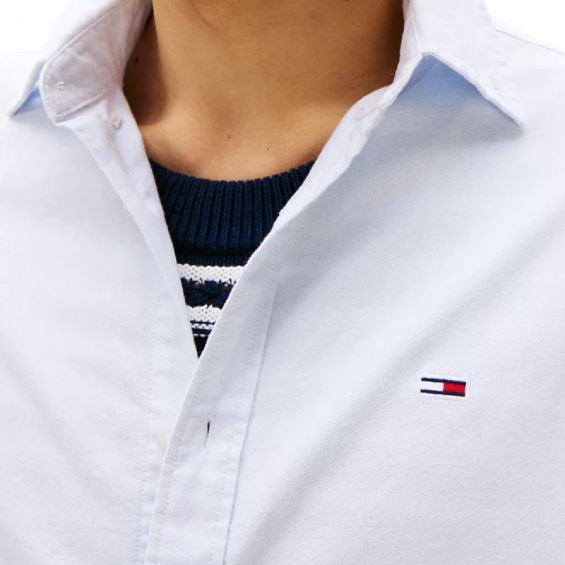 Πουκάμισο TJM REG OXFORD ciel Tommy jeans