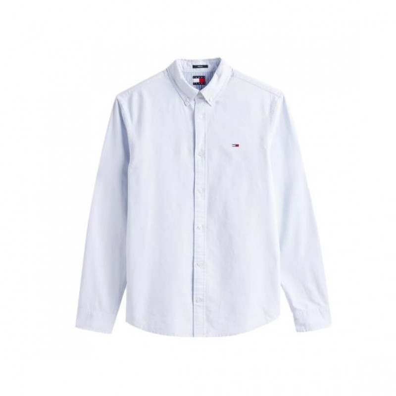 Πουκάμισο TJM REG OXFORD ciel Tommy jeans