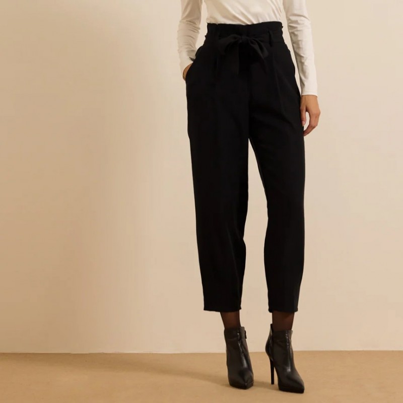 Παντελόνι ψηλόμεσο Malena Black Enzzo