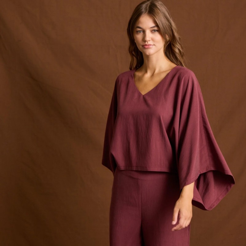 Μπλούζα με μακρύ μανίκι Alenia Wine Enzzo	