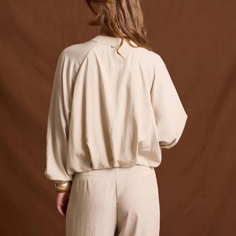 Μπουφάν bomber Alenia Ecru Enzzo