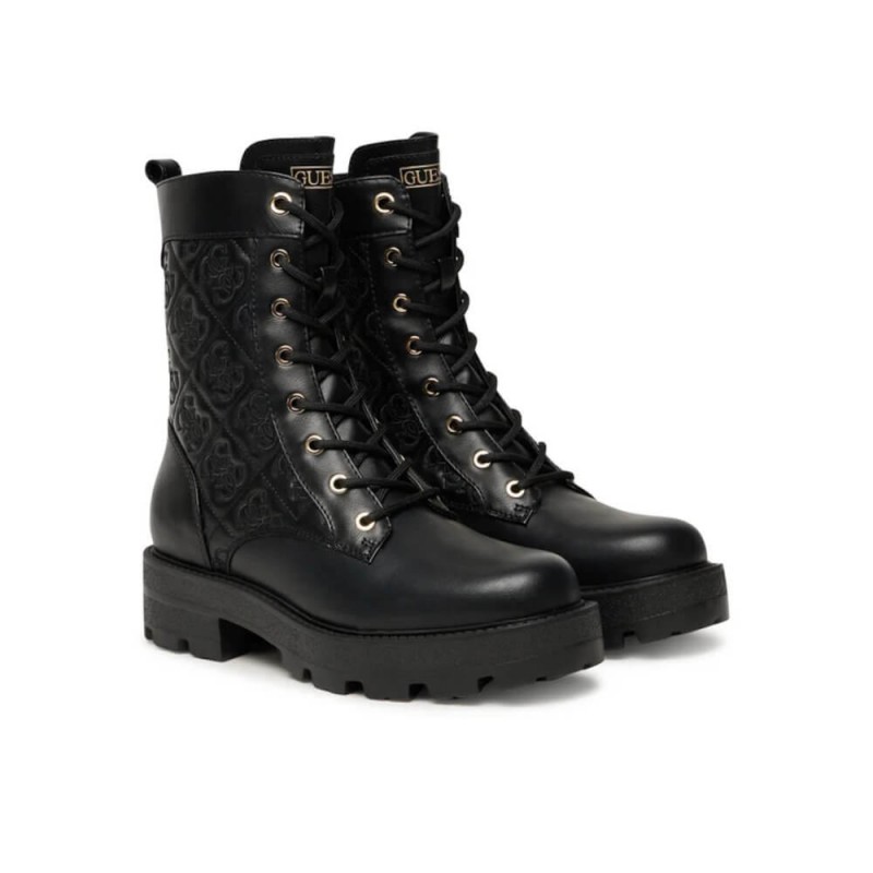 Μποτάκια γυναικεία Yancee Black Guess