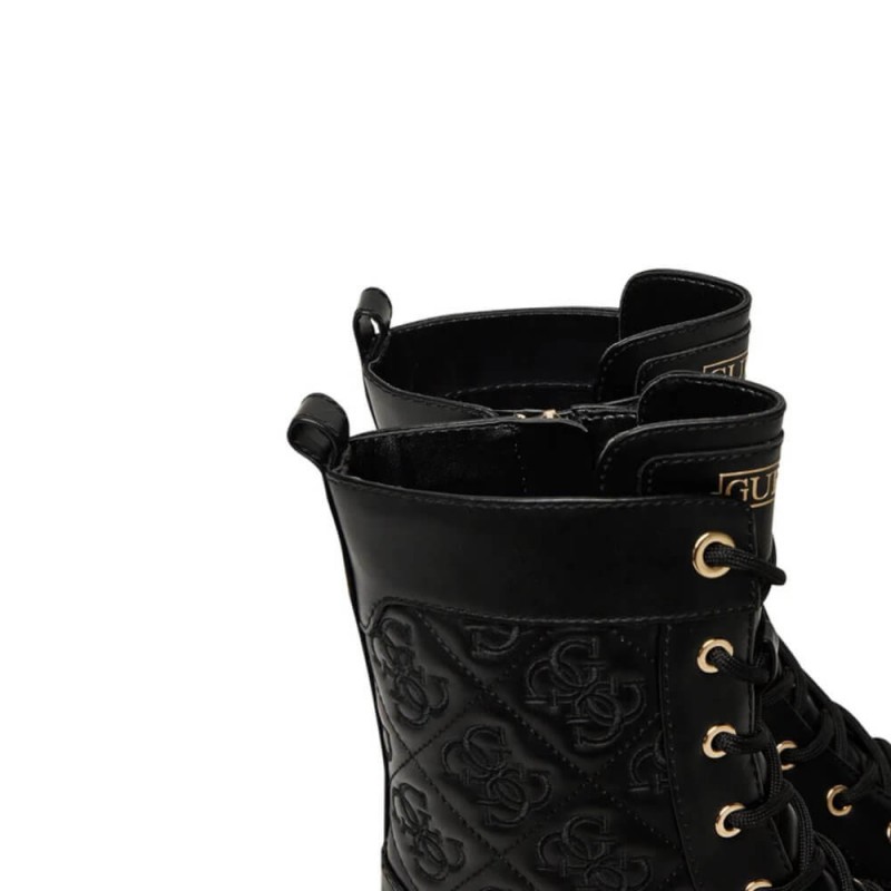 Μποτάκια γυναικεία Yancee Black Guess