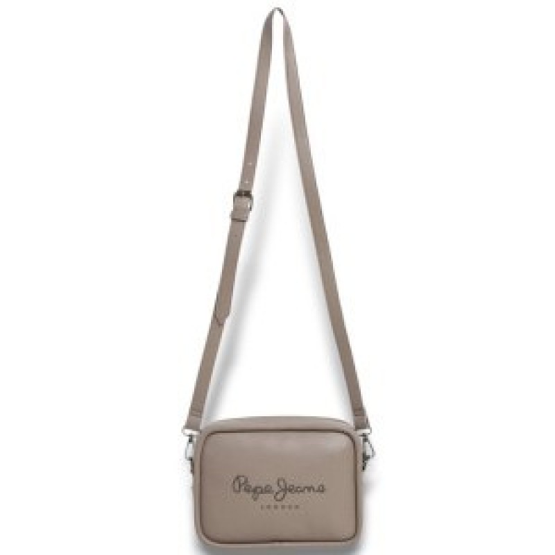 Τσάντα γυναικεία Bassy code Grey Pepe jeans