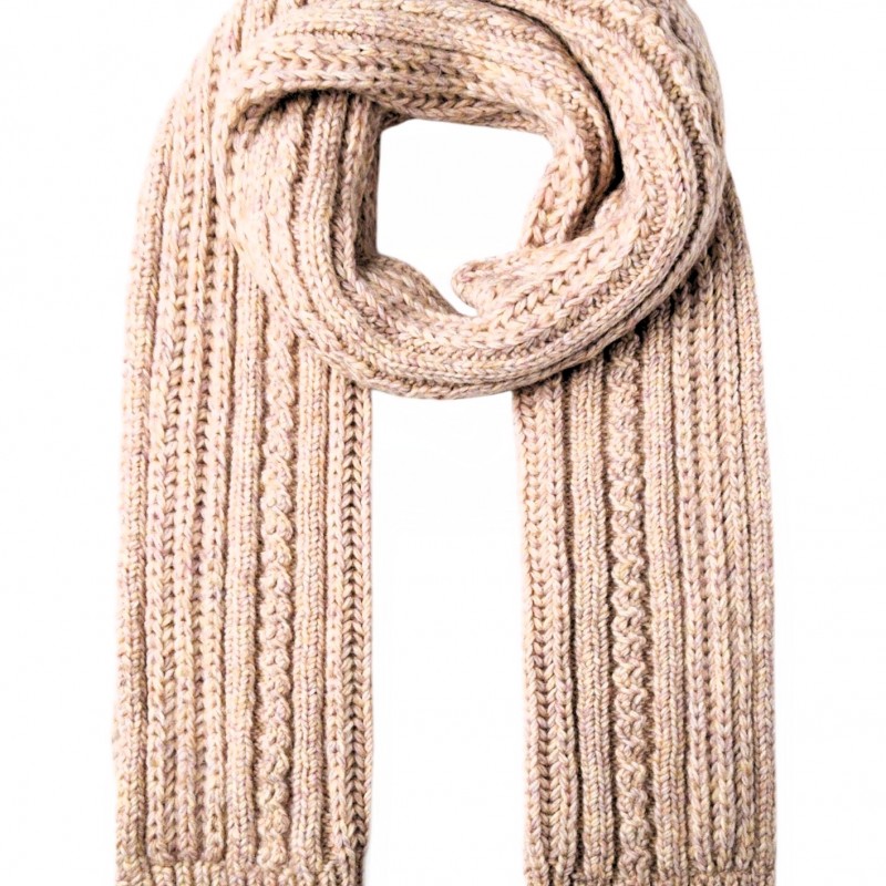 Κασκόλ πλεκτό Francis Black Pepe jeans