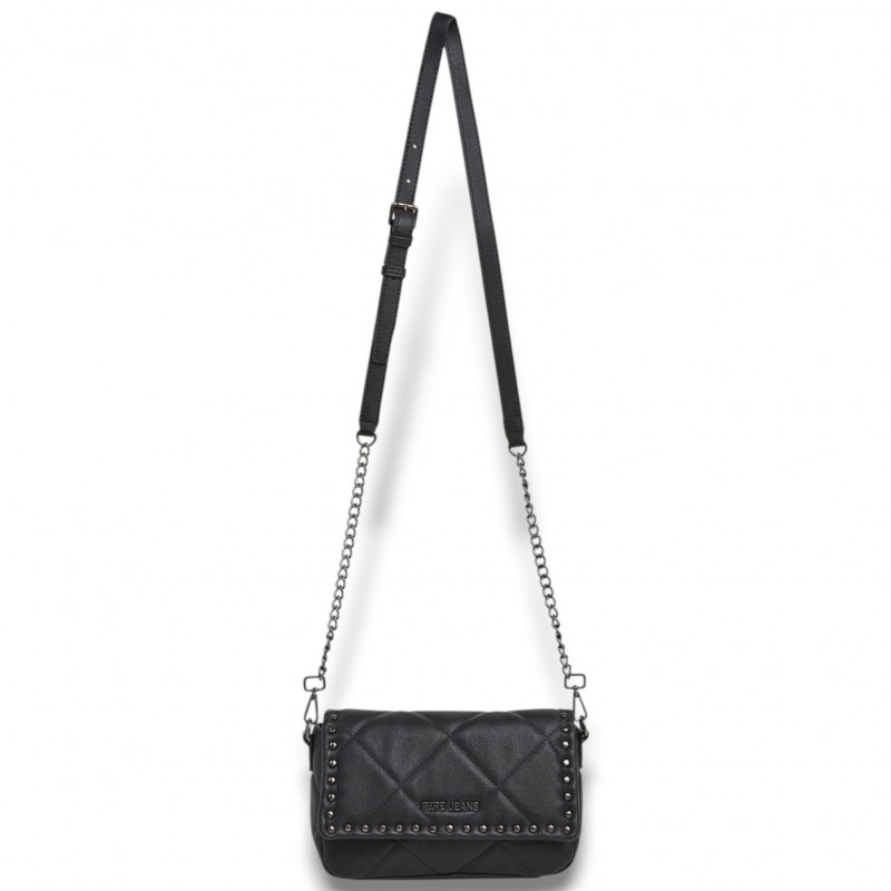 Τσαντάκι ώμου Gemma Black Pepe jeans