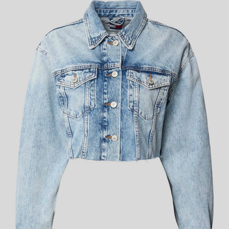Jacket jean oversised crop Tommy jeans