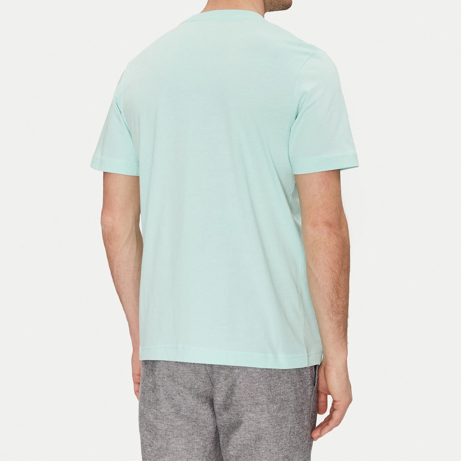 Μπλούζα με κοντό μανίκι mint Tom Tailor