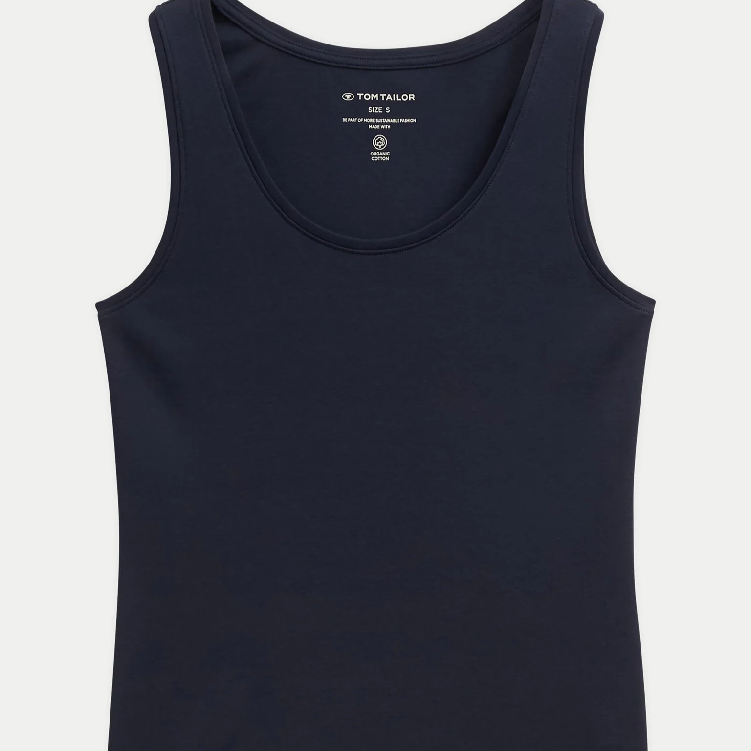 Μπλούζα αμάνικη dark blue Tom Tailor