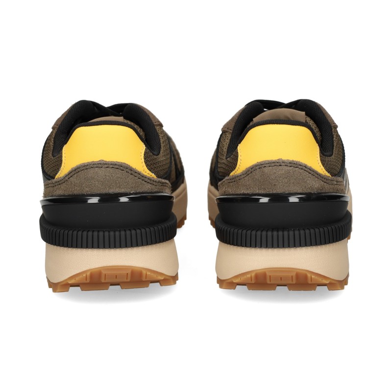 Sneakers men technical runner Brown Tommy jeans