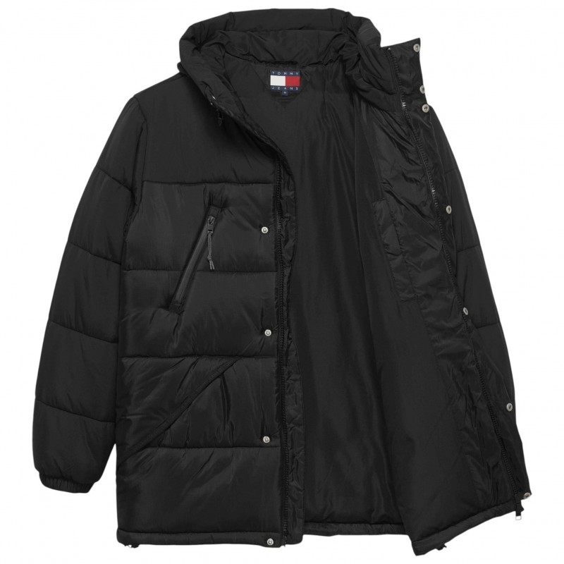 Μπουφάν TJM padded parka Black Tommy jeans