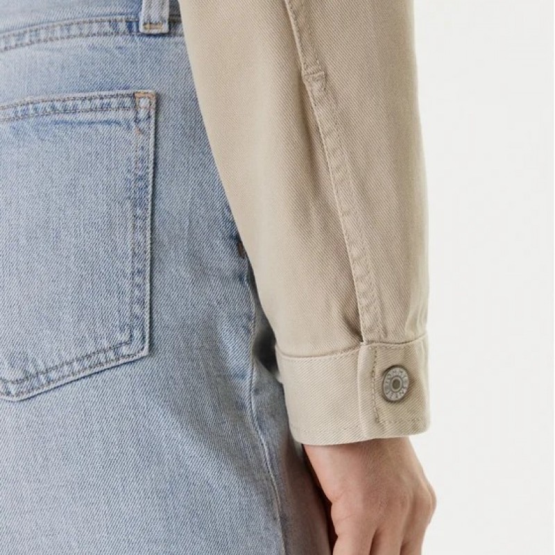 Jacket TJW Flag trucker beige Tommy jeans