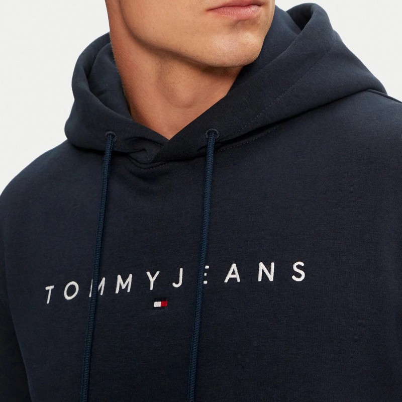 Φούτερ με κουκούλα  Logo navy Tommy Jeans
