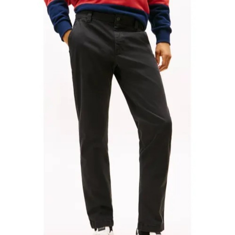 Παντελόνι Chino Scanton Black Tommy jeans