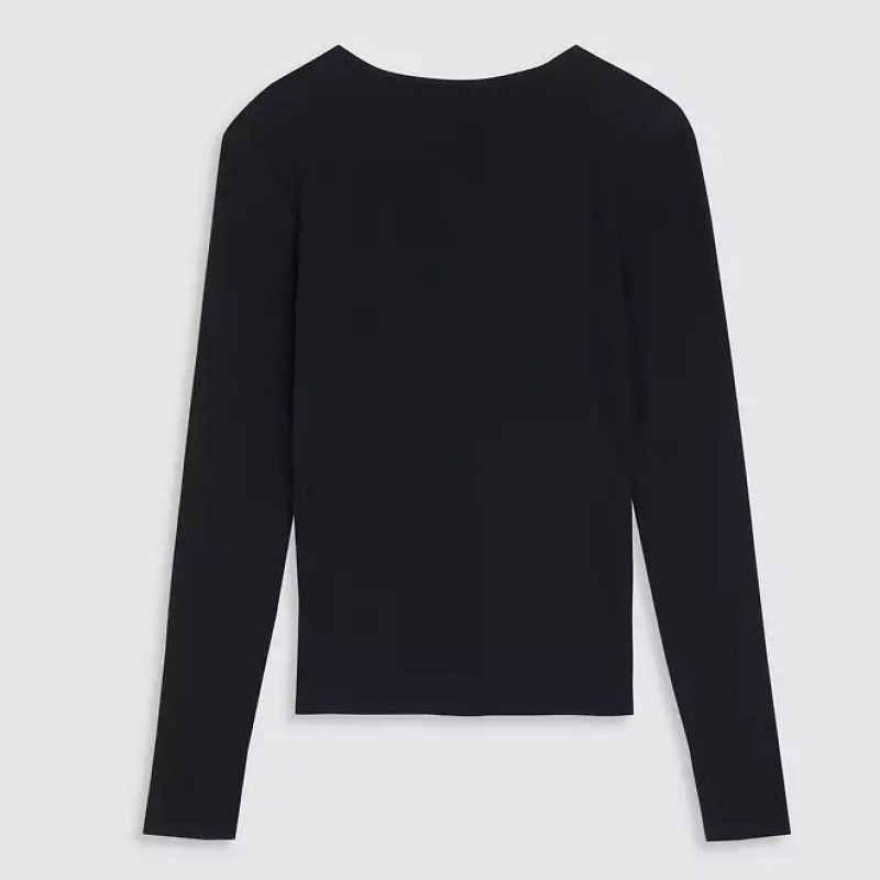 Μπλούζα με μακρύ μανίκι Hayes ls tee Black Levi's