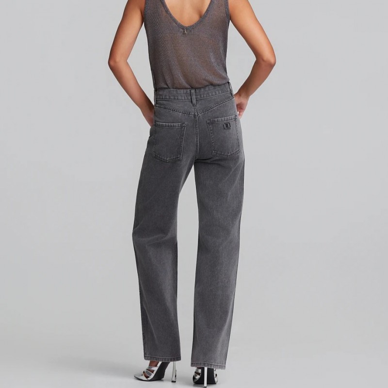 Τζίν παντελόνι με hot fix Grey Lynne