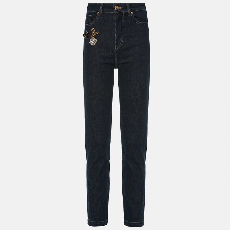 Τζίν παντελόνι Skinny ψηλόμεσο Blue Lynne