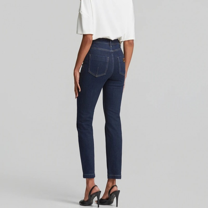 Τζίν παντελόνι Skinny ψηλόμεσο Blue Lynne