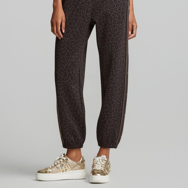 Παντελόνι φόρμας animal print Grey Lynne