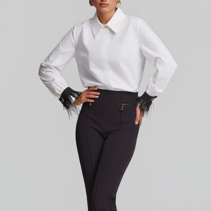 Πουκάμισο με αποσπώμενα φτερά White Lynne