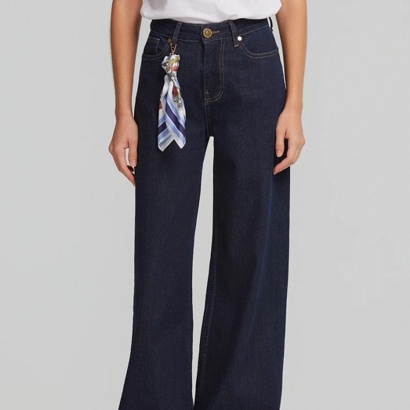 Παντελόνι τζίν ψηλόμεσο Blue Lynne