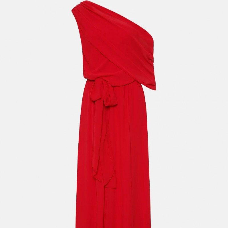 Ολόσωμη φόρμα από τούλι με έναν ώμο Red Lynne