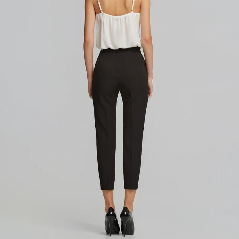 Παντελόνι στενό με λάστιχο Black Lynne