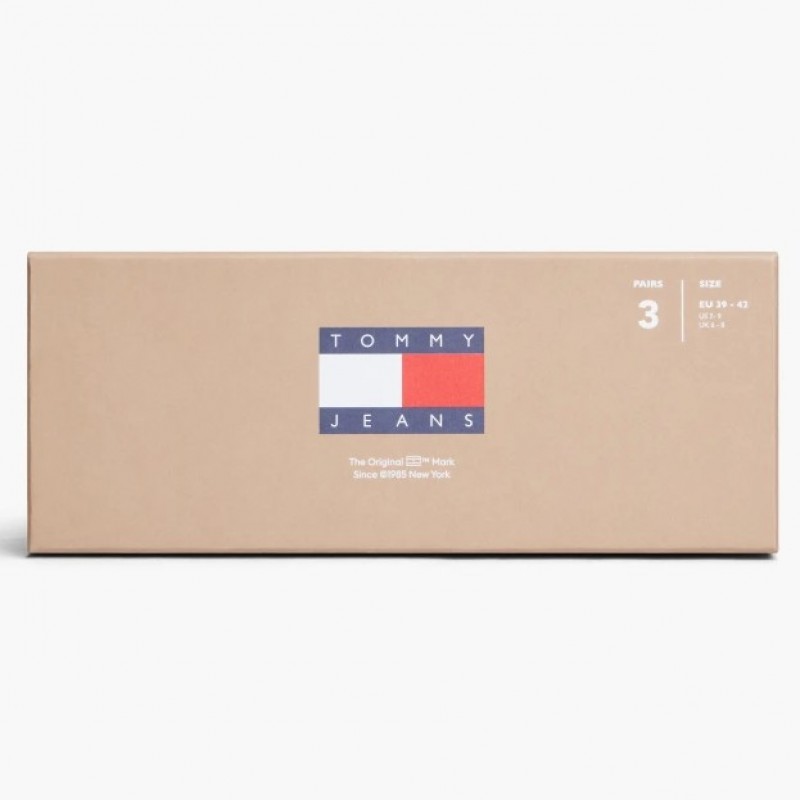 Κάλτσες unisex 3pack crest giftbox Multi Tommy jeans
