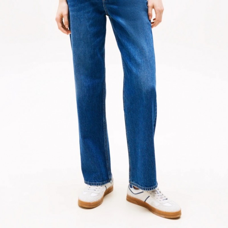 Τζίν παντελόνι Layla HR Slim straight Blue Tommy jeans