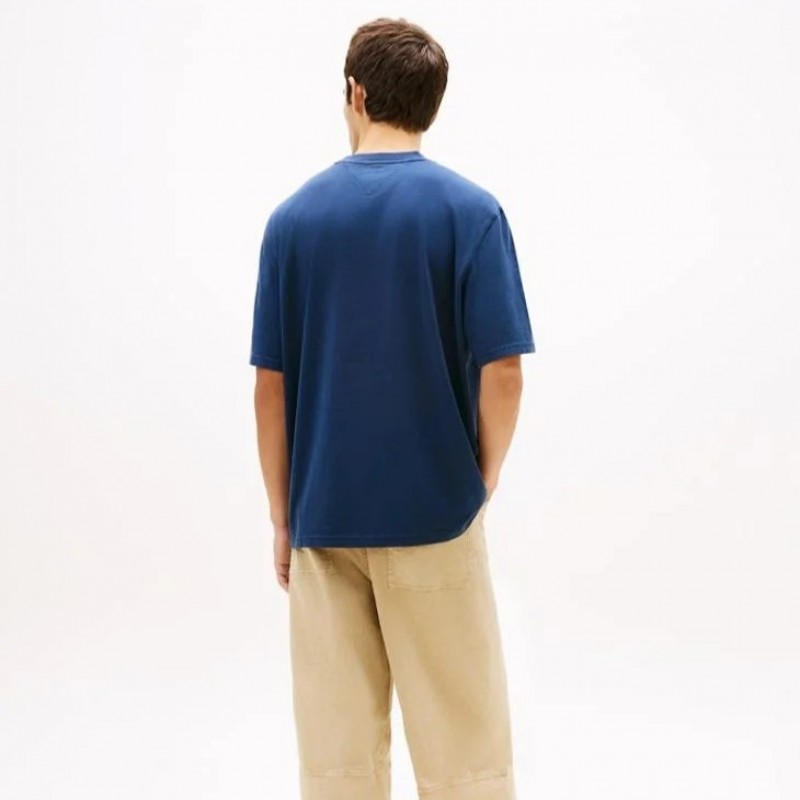 Μπλούζα με κοντό μανίκι TJM 90s classics ss Blue Tommy jeans