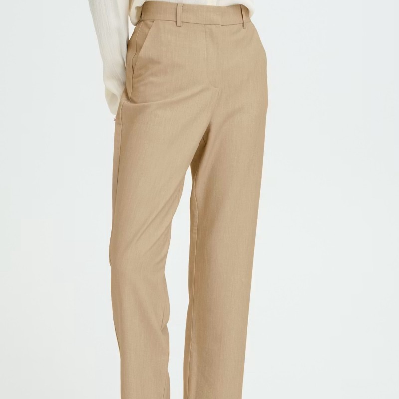 Παντελόνι ίσιο Bydanta Beige B.Young