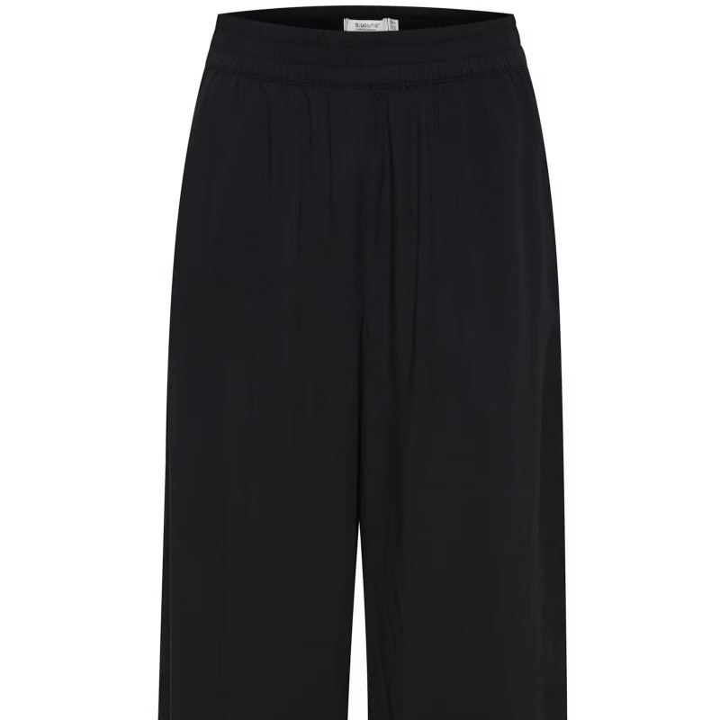 Παντελόνι κρόπ wide leg Bymmjoella Black B.Young