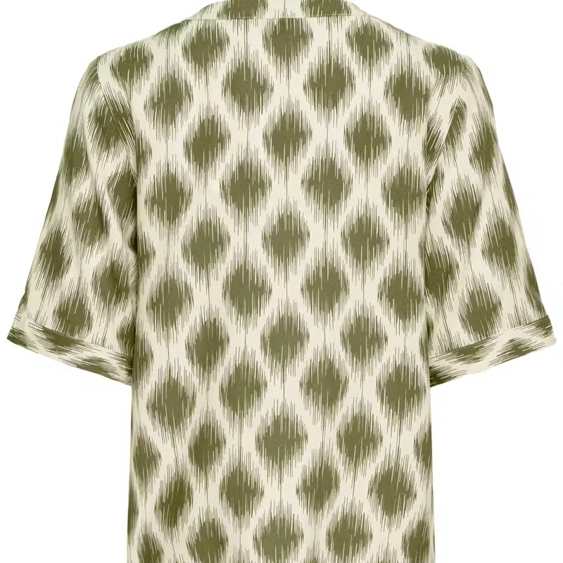 Μπλούζα με κοντό μανίκι και κουμπιά Bymmjoella Olive B.Young