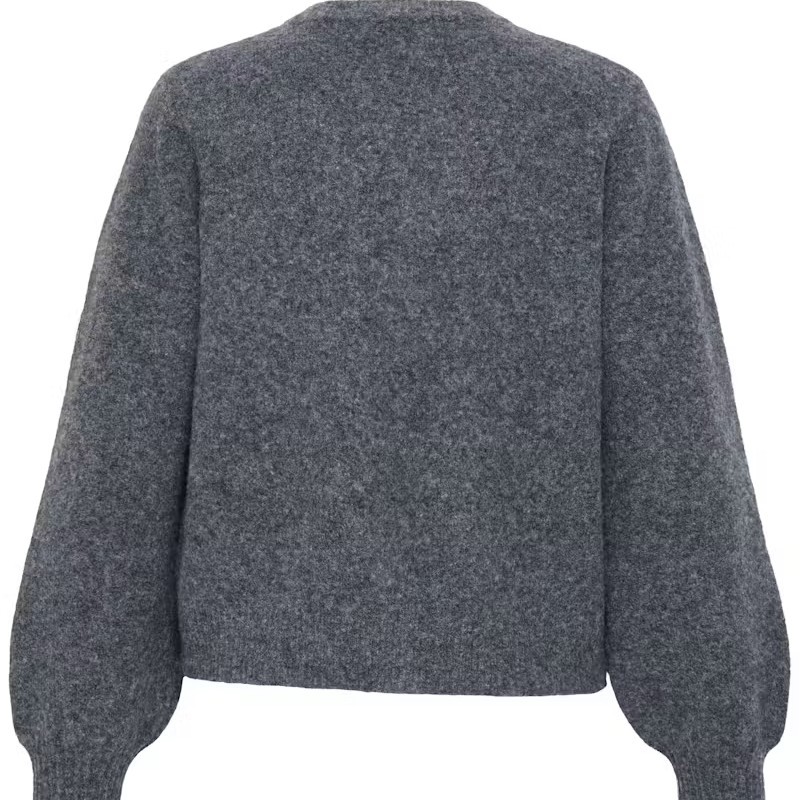 Ζακέτα με κουμπιά Byomea deco Grey B.young