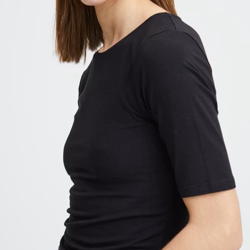 Μπλούζα με κοντό μανίκι Bypamila Black B.Young