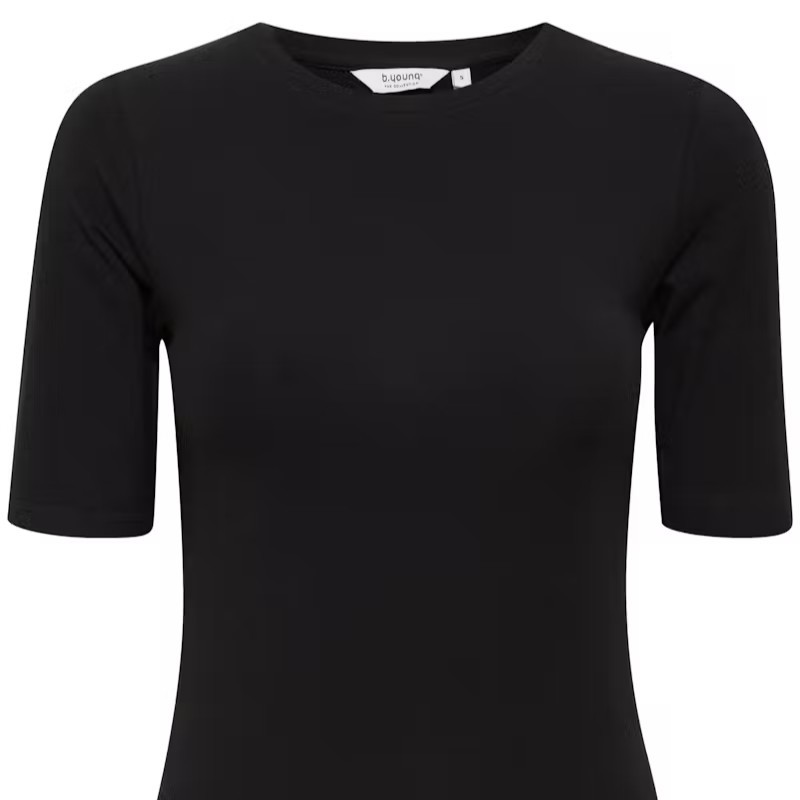 Μπλούζα με κοντό μανίκι Bypamila Black B.Young