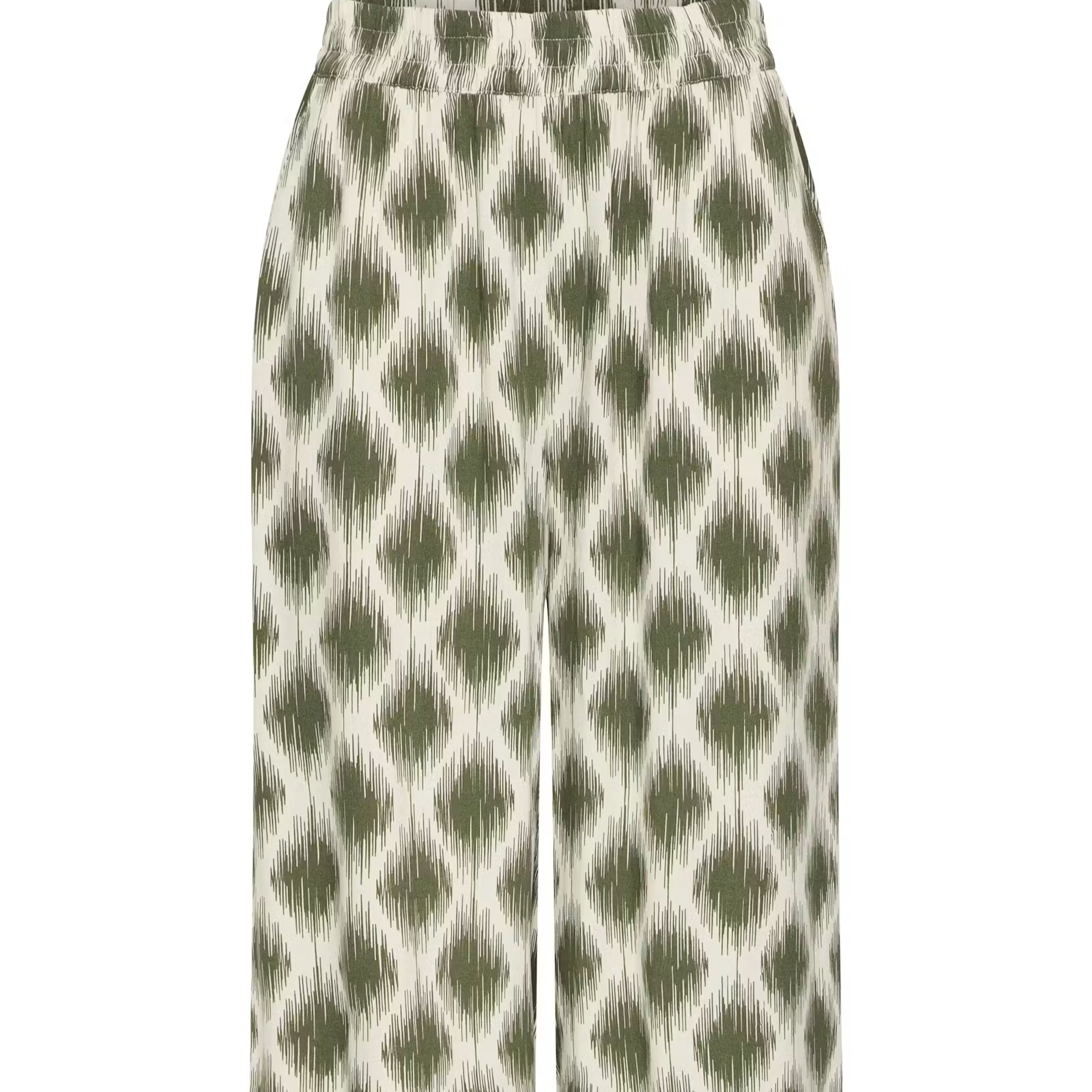 Παντελόνι κρόπ wide leg Bymmjoella Olive B.Young