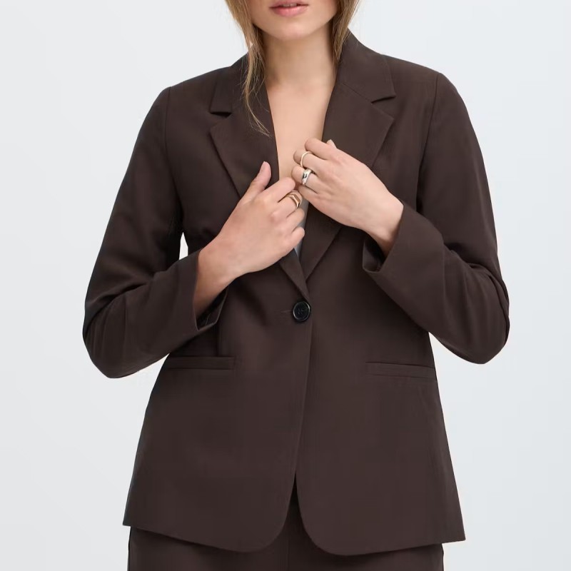 Σακάκι μεσάτο Bydanta cl blazer2 Brown B.young 