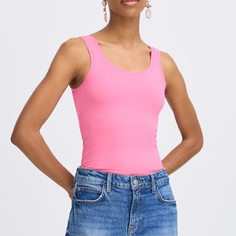 Μπλούζα αμάνικη Pamila top Pink B.Young