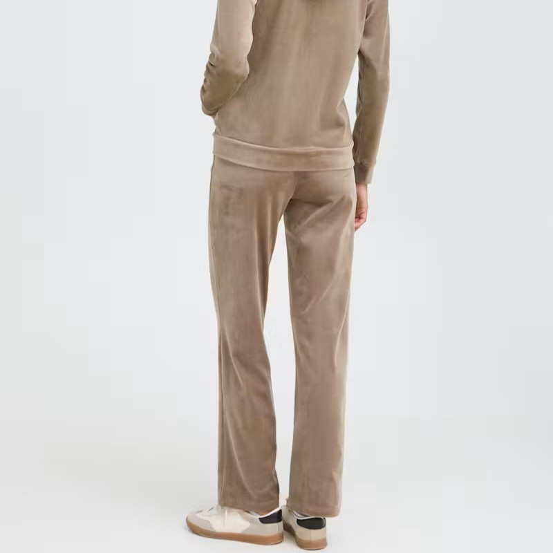 Σέτ ζακέτα και παντελόνι βελούδινο Bymitza Brown Walnut B.young