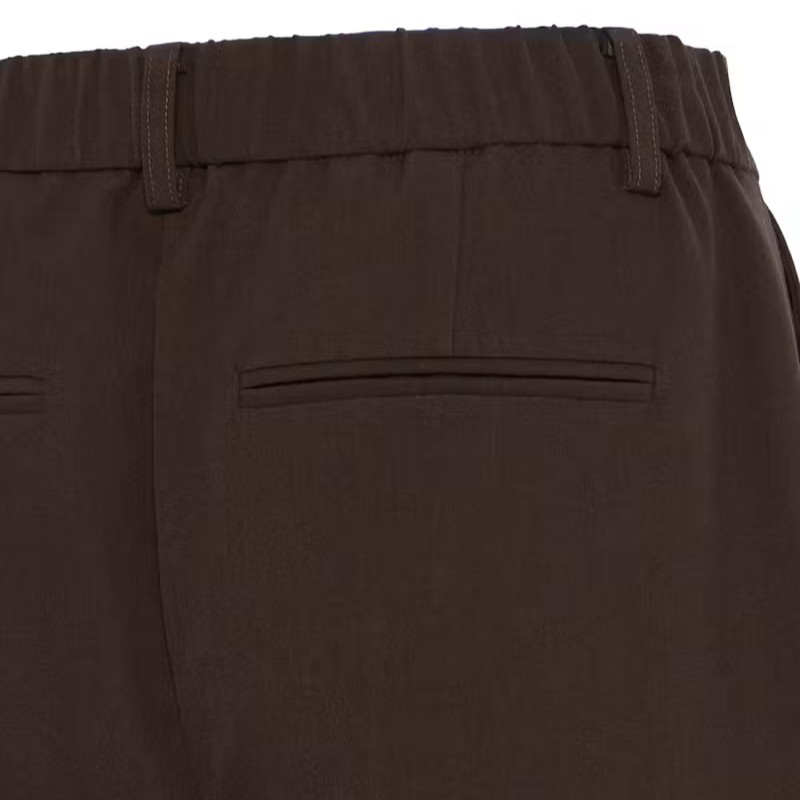 Παντελόνι ankle length Bydanta straight Brown B.young