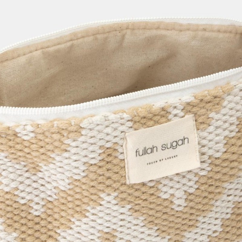 Νεσεσέρ με γεωμετρικό σχέδιο Beige Fullah Sugah