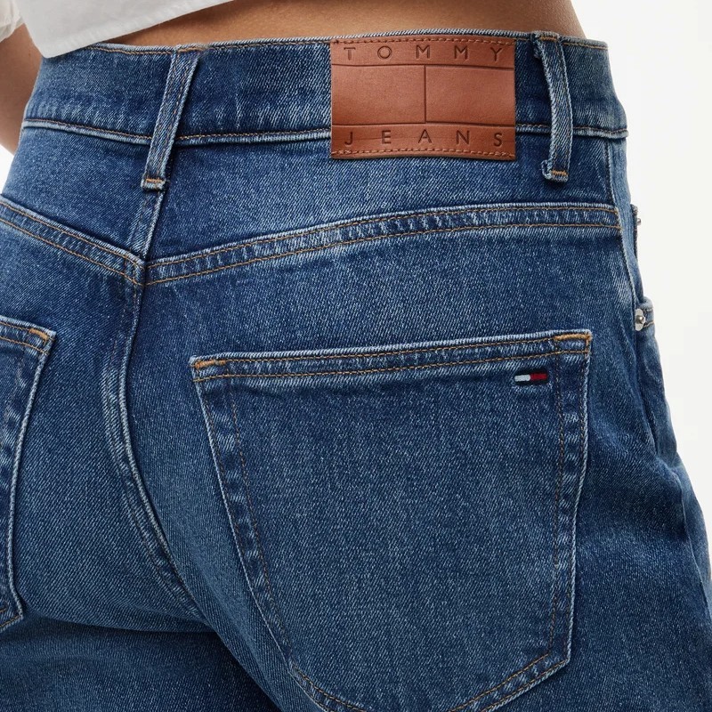 Τζίν παντελόνι Lucy MR SLIM BJ0155 Blue Tommy jeans