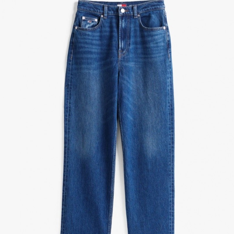 Τζίν παντελόνι Layla HR Slim straight Blue Tommy jeans