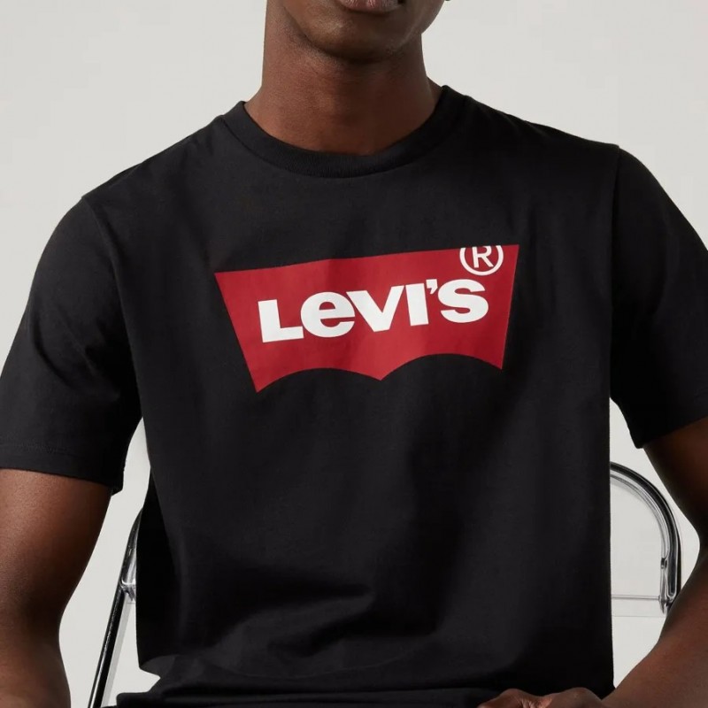 Μπλούζα με κοντό μανίκι Logo Classic Standard Black Levi's®
